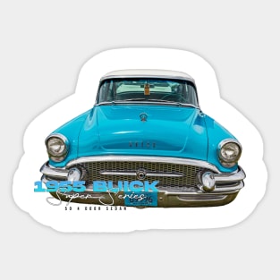 1955 Buick Super Series 50 4 Door Sedan Sticker